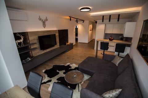 Kitchen or kitchenette, Living room, kitchen