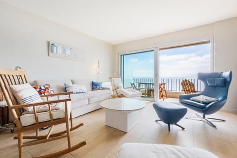 Natural landscape, Living room, Seating area, Sea view