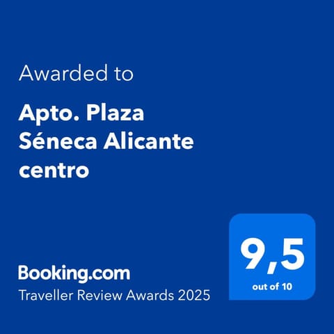 Apto. Plaza Séneca Alicante centro Apartment in Alicante