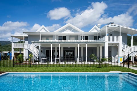 Property building, Pool view, Swimming pool
