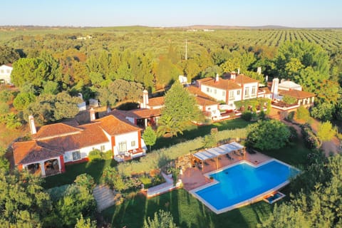 Property building, Natural landscape, Bird's eye view, Garden, Pool view, Swimming pool