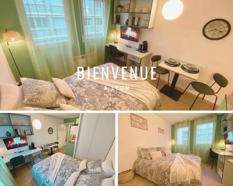 L'Hermès - Wifi - Parking - Netflix Apartment in Villeurbanne