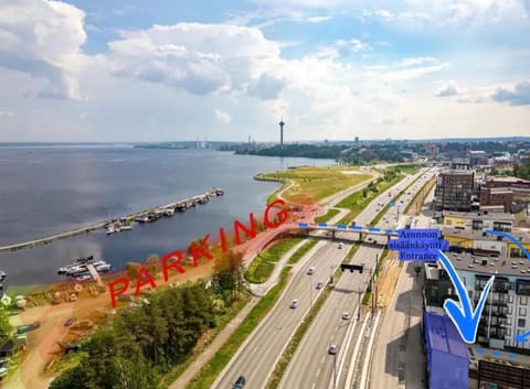 Spacious loft apartment with a lake view Apartment in Finland