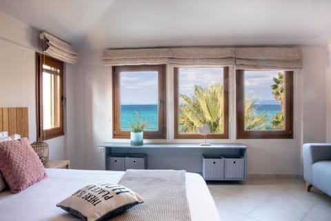 Bedroom, Sea view