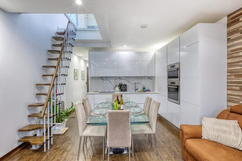 Roof terrace, Seaview 3 bedroom penthouse GOSLM-11 Apartment in Sliema