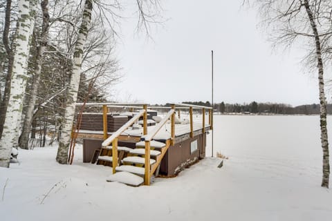 Waterfront Duluth Cabin with Deck and River View! Cabin in Wisconsin