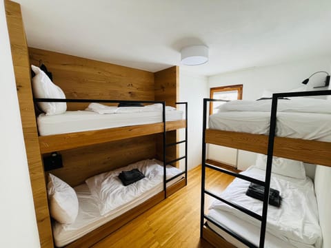 Photo of the whole room, Bedroom, bunk bed, wardrobe