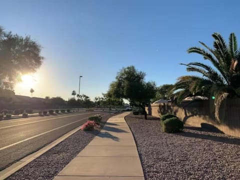 Heatable Pool Outdoor Oasis Amenities BBQ House in Gilbert