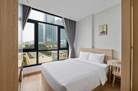 Bed, View (from property/room), Balcony/Terrace, Photo of the whole room, Bedroom
