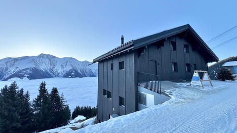 Property building, Natural landscape, Winter, Mountain view
