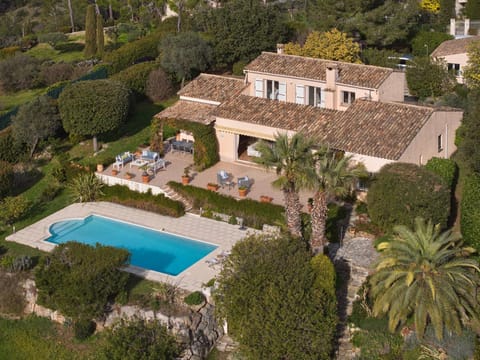 Property building, Spring, Bird's eye view, Garden, Pool view, Swimming pool