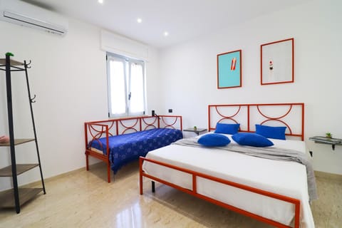Property building, Living room, Bedroom