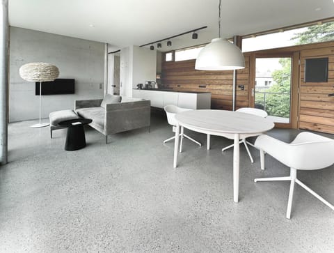 Photo of the whole room, Seating area, Food