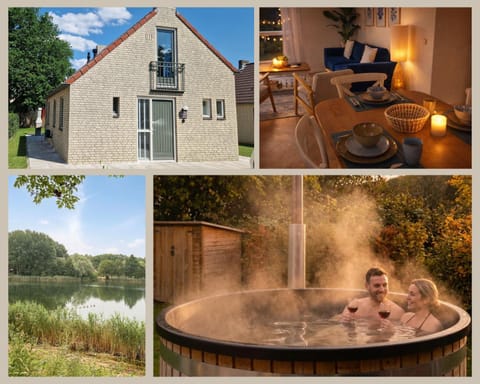 Property building, Hot Tub, Living room