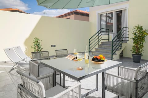 Property building, Patio