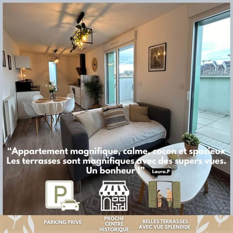 Les Terrasses de Saint Martin Apartment in Rennes