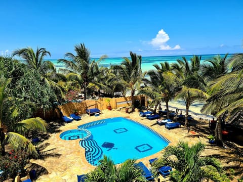 Natural landscape, Pool view, Sea view