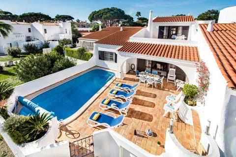 Property building, Living room, Swimming pool
