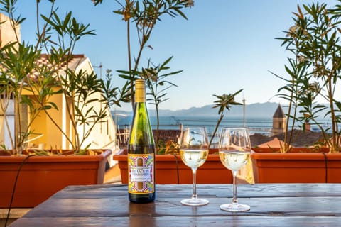 Day, Natural landscape, View (from property/room), Balcony/Terrace, Sea view