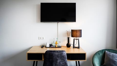 SI-View Doppelzimmer mit Stadtblick Zimmer 18 - Hotel Bed and Breakfast in Siegen