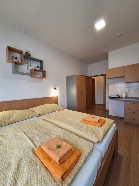 Bed, Kitchen or kitchenette, Photo of the whole room, Bedroom, wardrobe