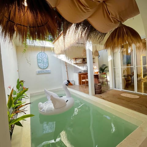 Property building, Pool view, Swimming pool