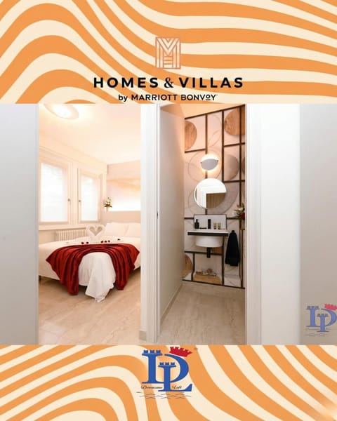 Bed, Property logo or sign, Photo of the whole room, Logo/Certificate/Sign, Bedroom, Text overlay, Certificate/Award