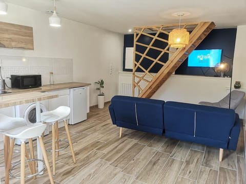 Communal lounge/ TV room, TV and multimedia, Kitchen or kitchenette, Living room, Seating area, Dining area, minibar, oven