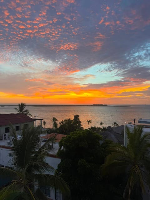 Sea view, Sunset
