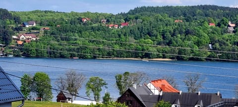 Day, City view, Lake view