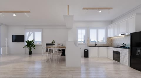 Kitchen or kitchenette, Dining area, minibar