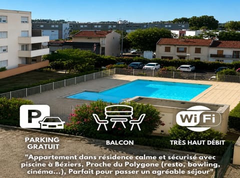 Property building, Day, Neighbourhood, Text overlay, Street view, Swimming pool, Location, Parking