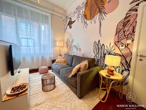 Le cocon rose - Chic, proche Jardin botanique Apartment in Liège