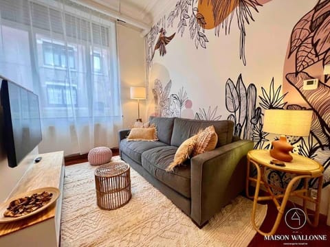 Le cocon rose - Chic, proche Jardin botanique Apartment in Liège