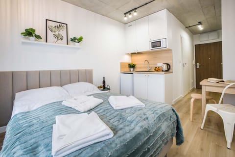 Bed, Kitchen or kitchenette, Photo of the whole room, Dining area, Bedroom