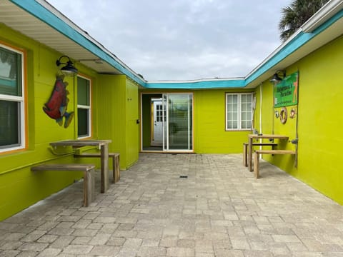 Facade/entrance, Seating area