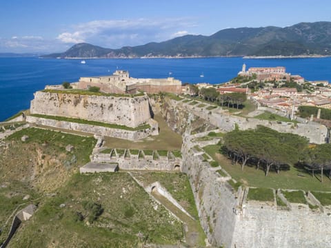 Nearby landmark, Bird's eye view