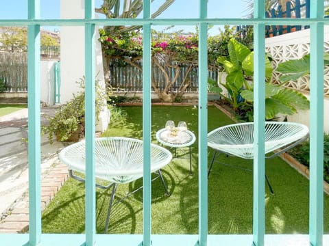Patio, Spring, Day, Garden, Garden view