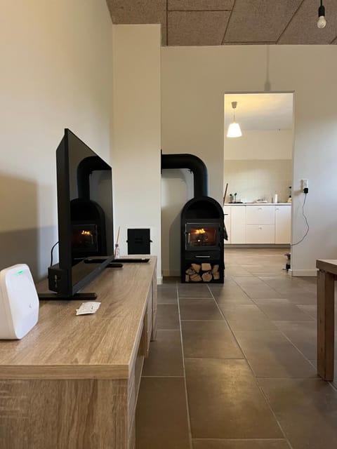 Countryside home 300m to the Fishing river Lille Ø House in Central Denmark Region