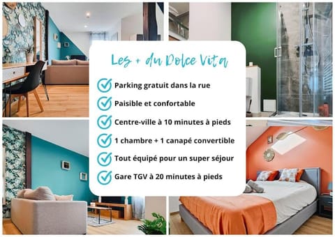 Dolce Vita - Centre-ville - Paisible - Moderne Apartment in Mulhouse