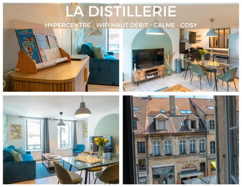 Hypercentre, authentique, calme - La distillerie Apartment in Pontarlier
