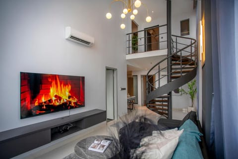 Property building, Living room