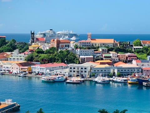 Nearby landmark, Natural landscape, City view, Sea view