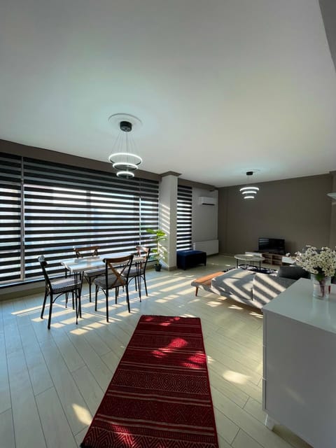 Living room, Seating area, Dining area