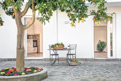 Property building, Patio, Spring, Day, Dining area, Garden view