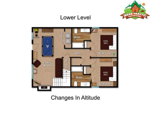 Changes in Altitude House in Pigeon Forge