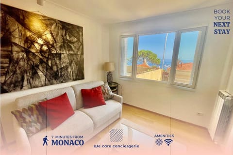 Comfortable 1-Bedroom Apartment Near Monaco House in Roquebrune-Cap-Martin