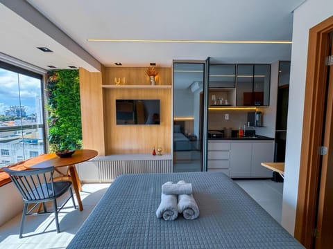 Communal lounge/ TV room, TV and multimedia, Living room, towels, kitchen