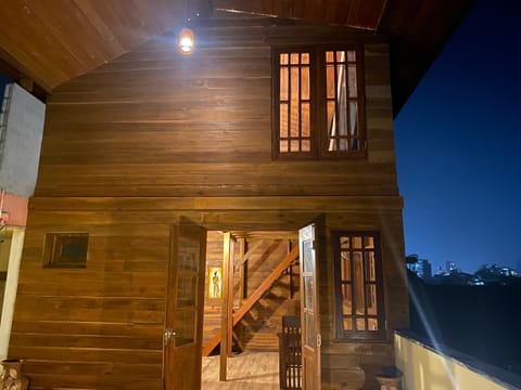Property building, Night, View (from property/room), Balcony/Terrace