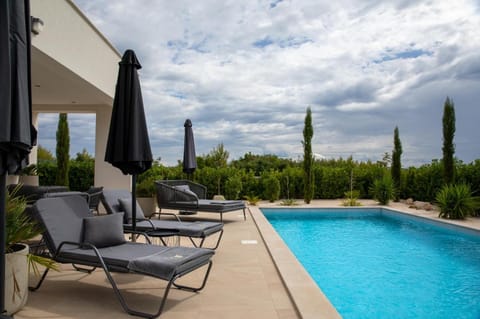 Luxury Villa Kaia - Sea View, Heated pool, Jacuzzi, Gym and Sauna Villa in Šibenik-Knin County, Croatia